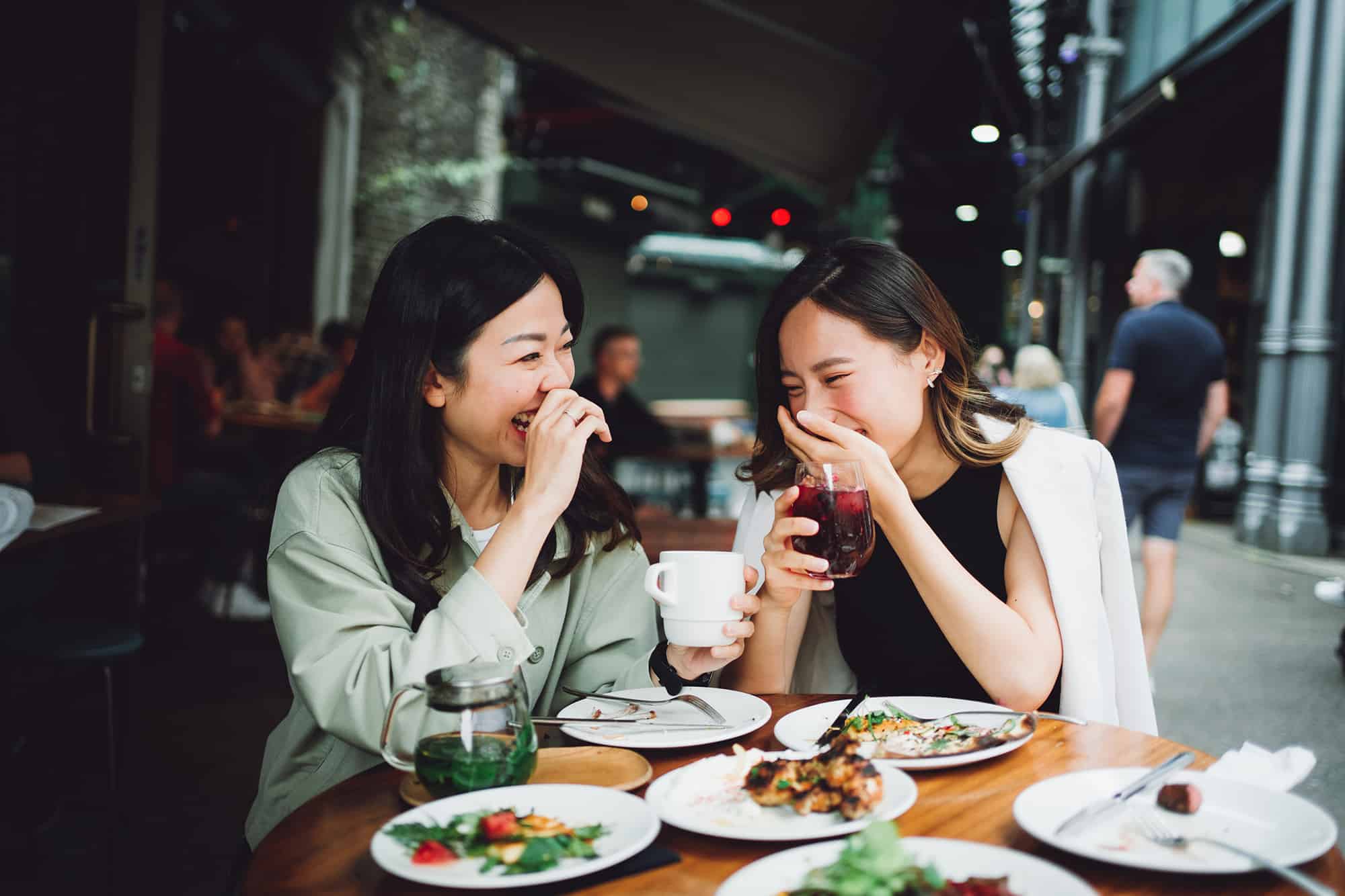 Women at restaurant