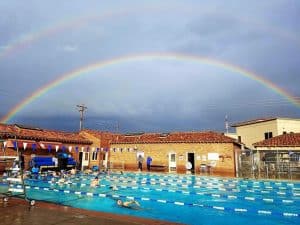 McBean Memorial Pool near Cyrene at Meadowlands in Lincoln, California 