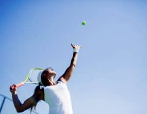 Tennis classes in city park near Cyrene at Meadowlands in Lincoln, California 