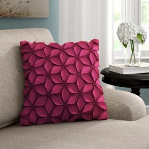 Wayfair Pillow Viva Magenta Pantone Color of the Year 2023