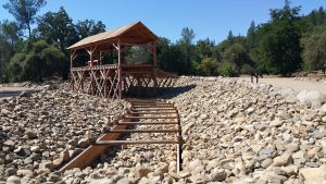 Sutter's Mill in historic town of Coloma in El Dorado County near Cyrene at Meadowlands