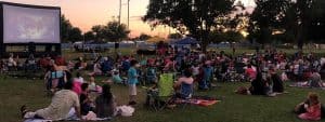 Movies Under the Stars City of Lincoln near Cyrene at Meadowlands