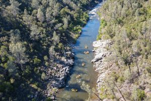 River Rafting the South Fork American River - OARS near Cyrene at Meadowlands in Lincoln, California